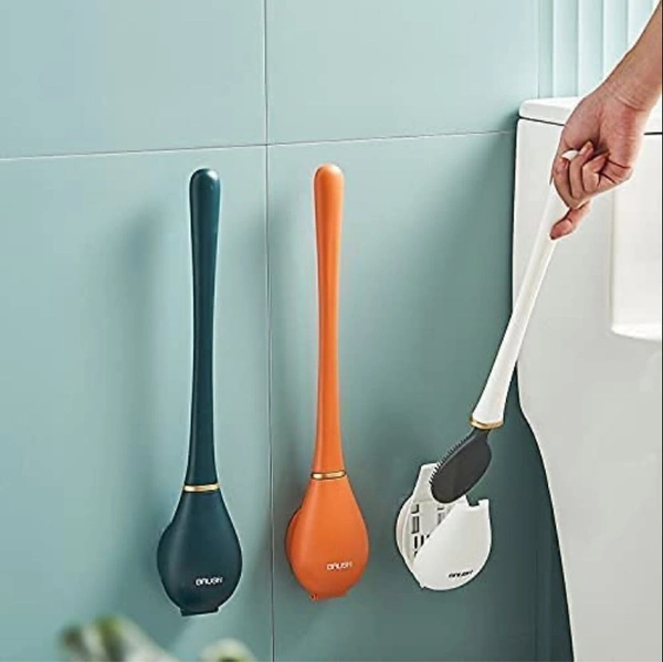  Wall Mounted Round Brush With Holder 