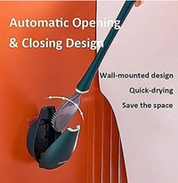  Wall Mounted Round Brush With Holder 