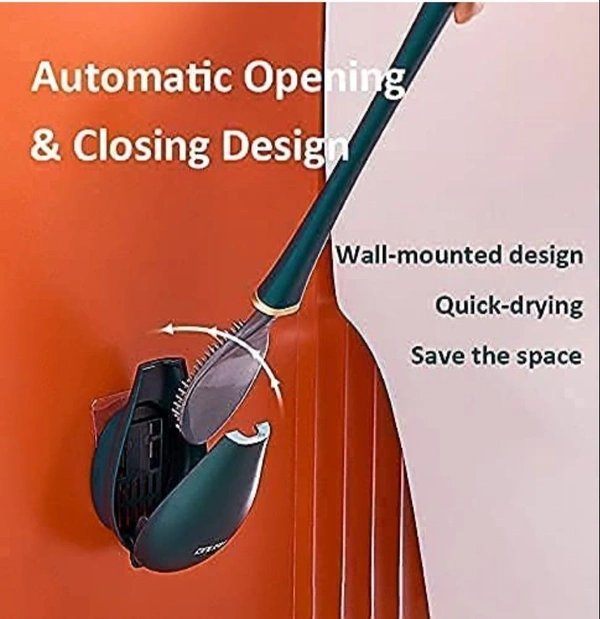  Wall Mounted Round Brush With Holder 