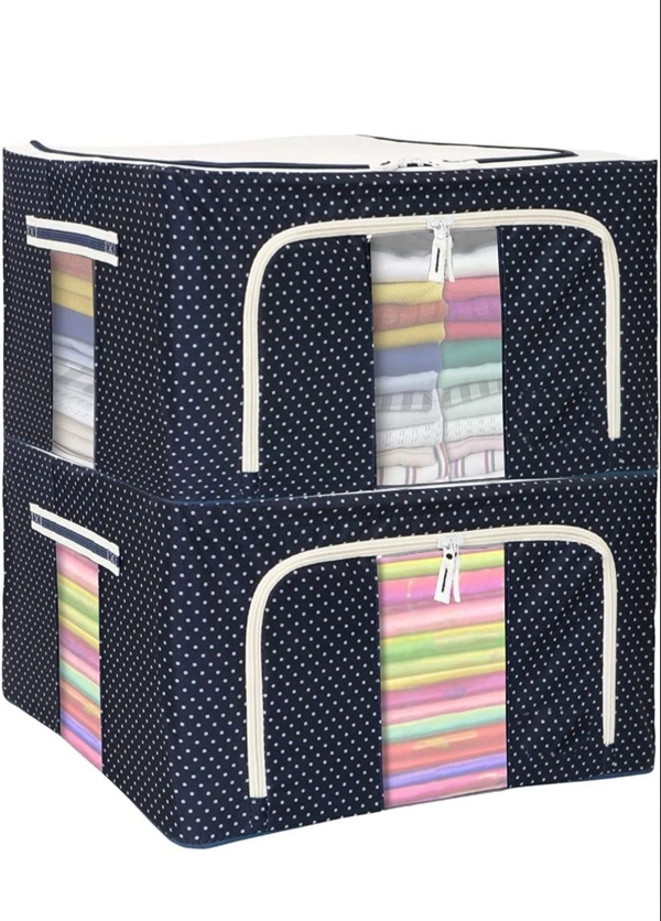 Cloth Storage (Pack of 2) 66L