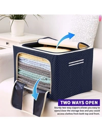 Cloth Storage (Pack of 2) 66L