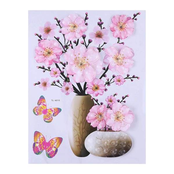 Flower Wall 3D Decorating Sticker 