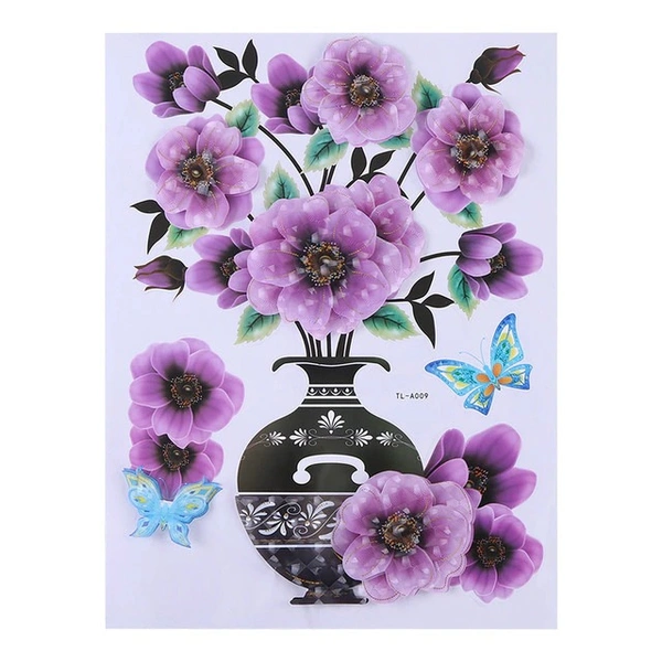 Flower Wall 3D Decorating Sticker 
