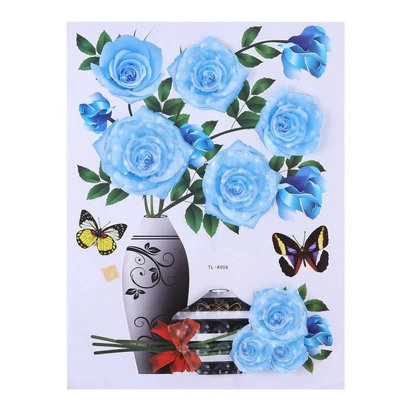 Flower Wall 3D Decorating Sticker 