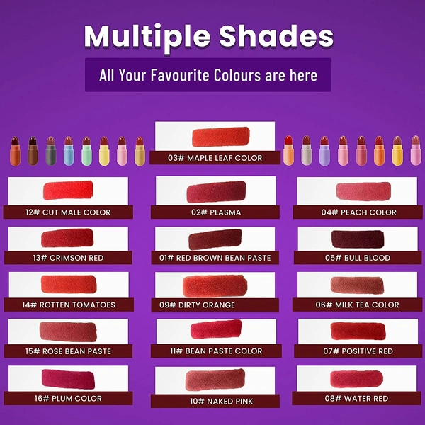 Capusule Lipstick Pack Of 16