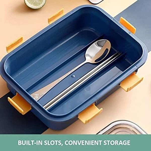 Lunch Box 3 compartment Stainless Steel