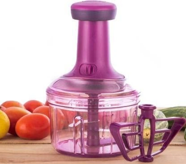 Manual Hand Push Chopper 750ML 