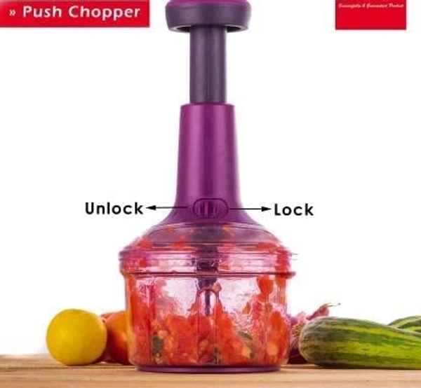Manual Hand Push Chopper 750ML 