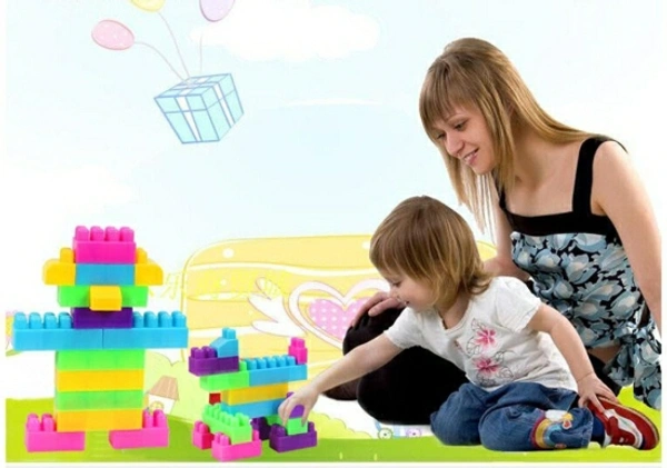Best Quality GIFT (92 Pieces +8 Tyres) 100 Pcs Building Blocks, Creative ,Learning Toy,Educational Toy For Kids