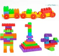 Best Quality GIFT (92 Pieces +8 Tyres) 100 Pcs Building Blocks, Creative ,Learning Toy,Educational Toy For Kids