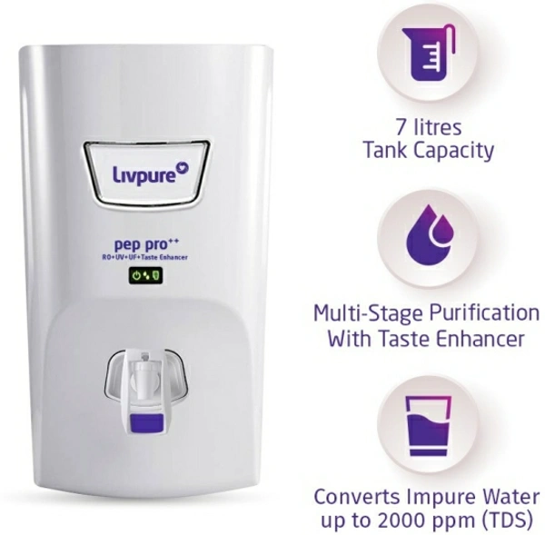7 L RO + UV + UF Water Purifier