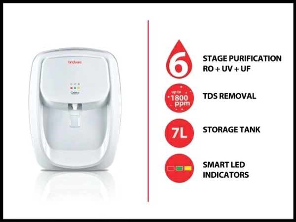 7 L RO + UV + UF Water Purifier