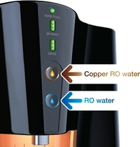 Copper+Mineral RO+UV+MF 8 L RO + UV Water Purifier with Copper Charge Technology
