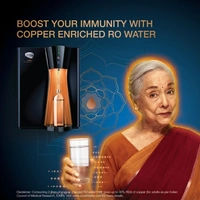 Copper+Mineral RO+UV+MF 8 L RO + UV Water Purifier with Copper Charge Technology