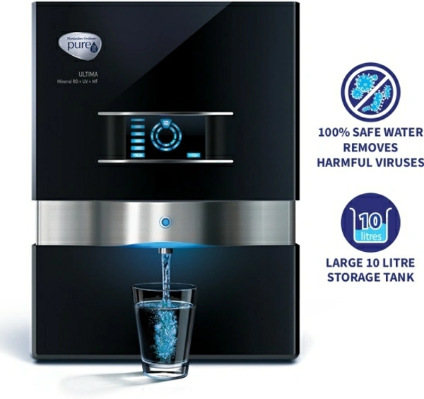 ULTIMA MINERAL 10 L RO + UV + MF Water Purifier