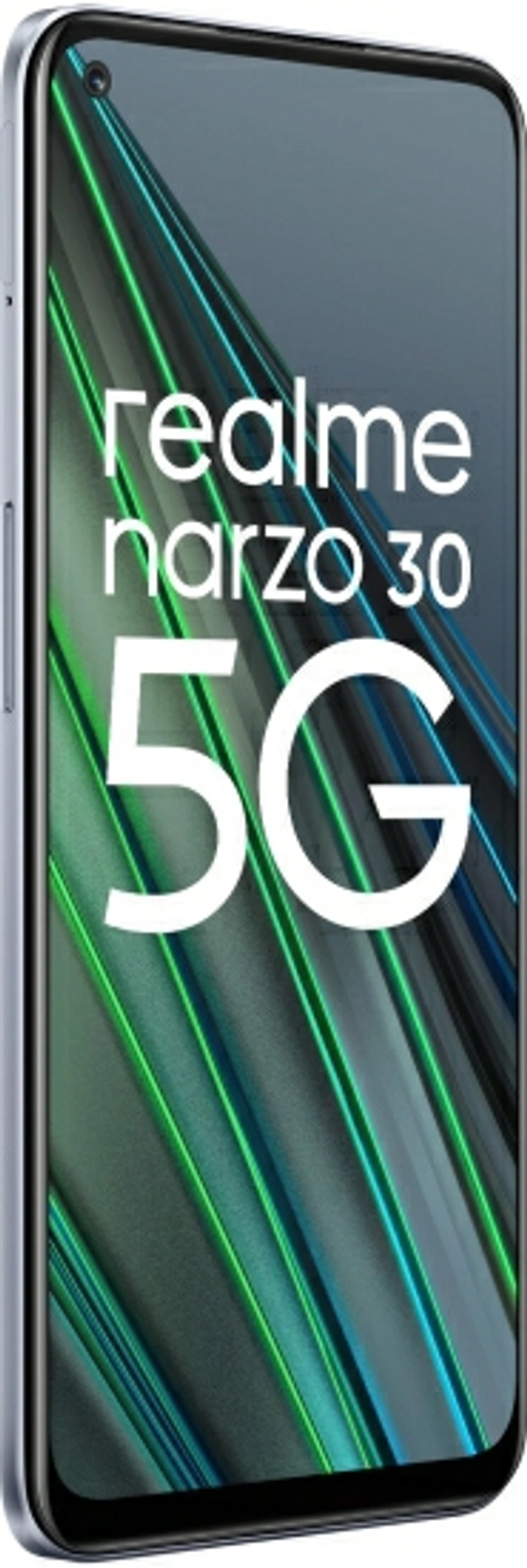 realme Narzo 30 5G (Racing Silver, 128 GB)
