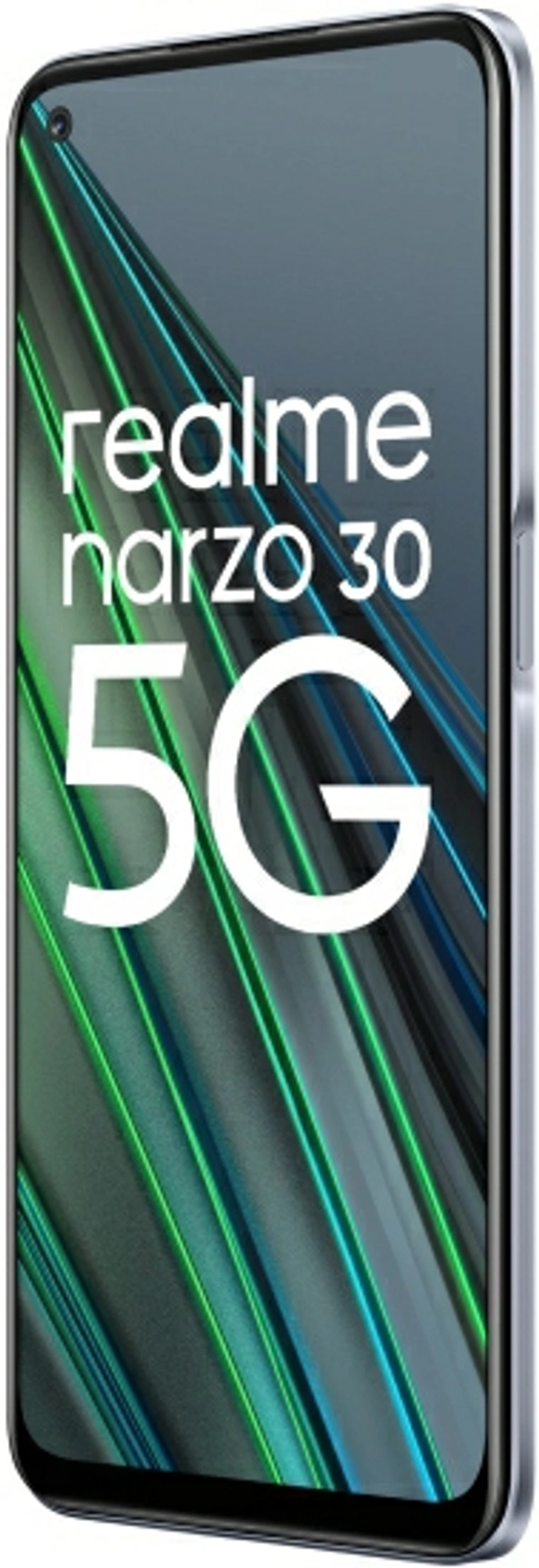 realme Narzo 30 5G (Racing Silver, 128 GB)