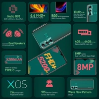 Infinix Hot 11 (Emerald Green, 64 GB)
