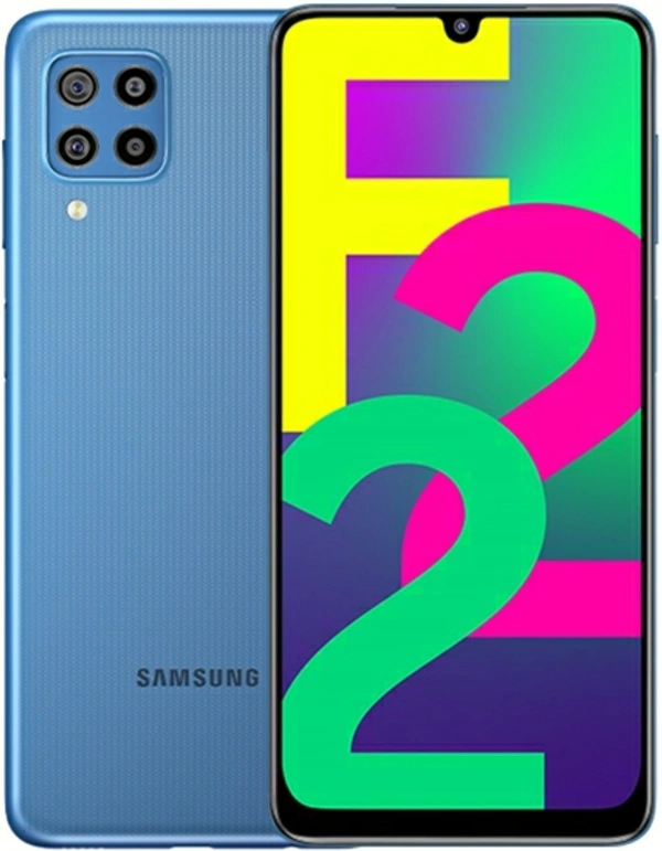 SAMSUNG Galaxy F22 (Denim Blue, 64 GB)