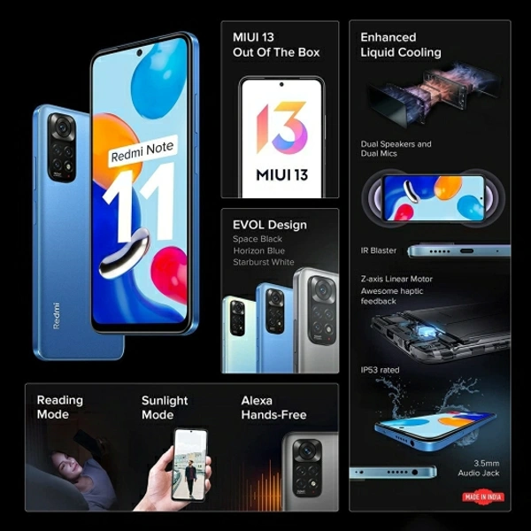Redmi Note 11 (Horizon Blue, 64 GB)