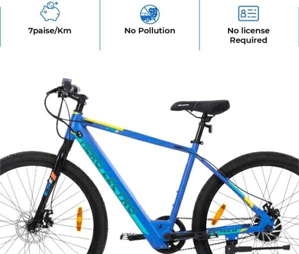 27.5 inches Single Speed Lithium-ion (Li-ion) Electric Cycle