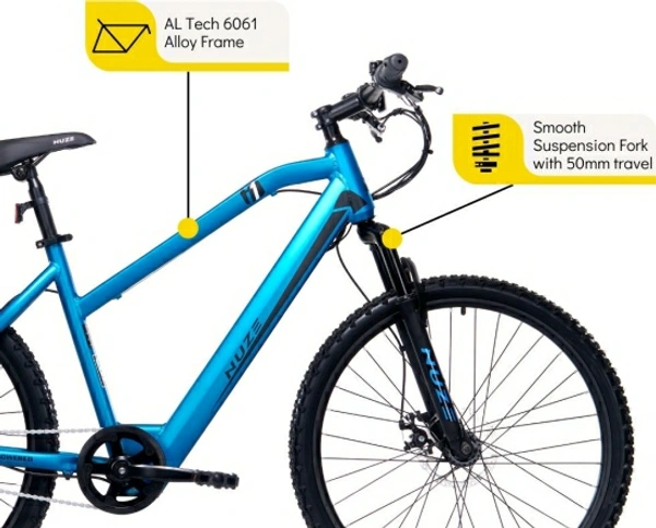  26 inches Single Speed Lithium-ion (Li-ion) Electric Cycle