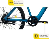  26 inches Single Speed Lithium-ion (Li-ion) Electric Cycle