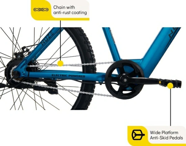  26 inches Single Speed Lithium-ion (Li-ion) Electric Cycle