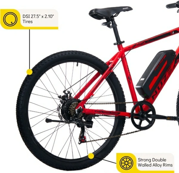 27.5 inches 7 Gear Lithium-ion (Li-ion) Electric Cycle