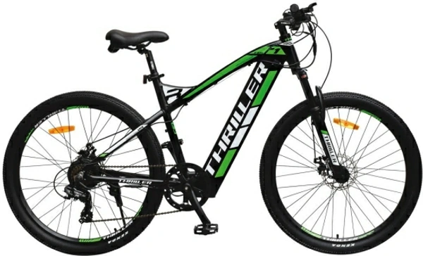 E-Bike Cycle with LG Lead Display 27.5 inches 21 Gear Lithium-ion Polymer (Li-pol) Electric Cycle