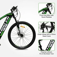 E-Bike Cycle with LG Lead Display 27.5 inches 21 Gear Lithium-ion Polymer (Li-pol) Electric Cycle