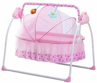 remium Quality Electric Baby Cradle Swing | Music Sleeping Basket Bed