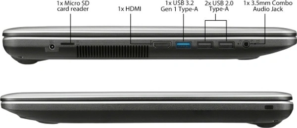  Dual Core - (4 GB/1 TB HDD/Windows 10 Home) X543MA-GQ1015T Laptop