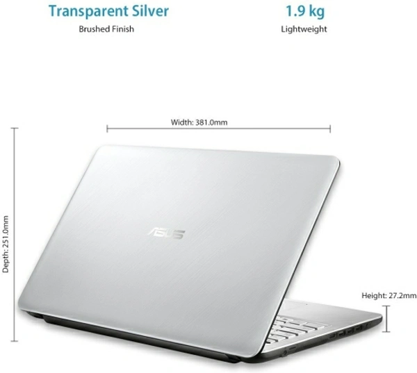  Dual Core - (4 GB/1 TB HDD/Windows 10 Home) X543MA-GQ1015T Laptop