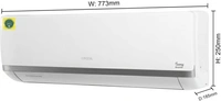 ONIDA 1 Ton 3 Star Split Inverter AC  - White