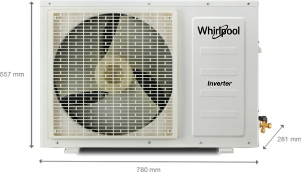 Whirlpool 4 in 1 Convertible Cooling 1 Ton 5 Star Split Inverter AC  - White