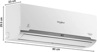 Whirlpool 1 Ton 3 Star Split AC  - White, Grey