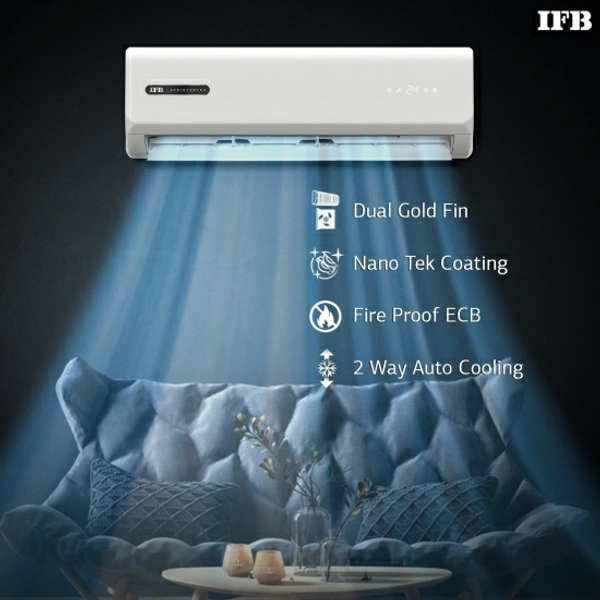 IFB 1.5 Ton 3 Star Split Dual Inverter AC  - White