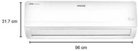 Voltas 1.5 Ton 3 Star Split Inverter AC  - White