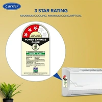 CARRIER 1.5 Ton 3 Star Split AC  - White