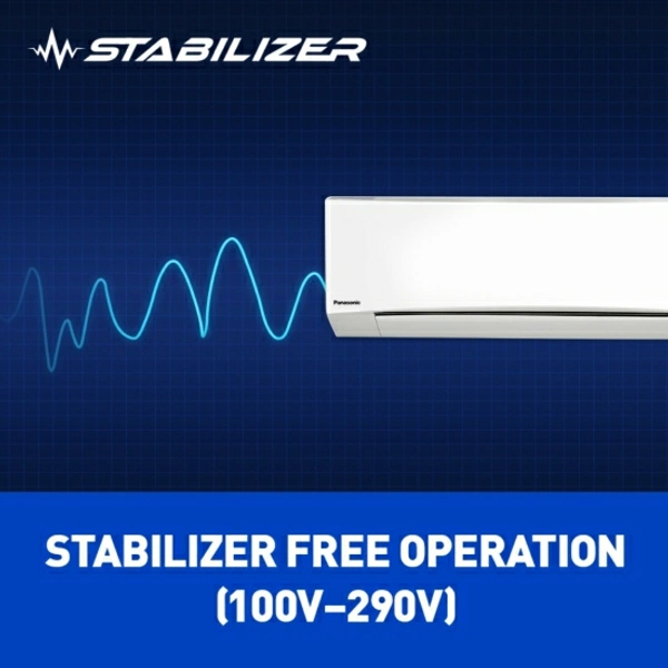 Panasonic 1 Ton 5 Star Split Inverter AC with Wi-fi Connect  - White