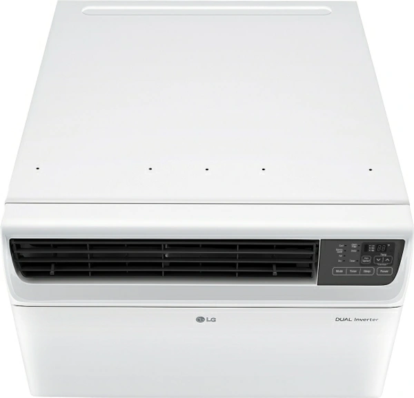 LG Convertible 4-in-1 Cooling 1.5 Ton 4 Star Window Dual Inverter HD Filter, Clean Filter Indicator AC  - White