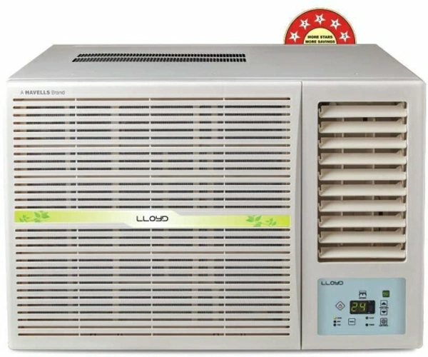 Lloyd 1.5 Ton 5 Star Window Inverter AC  - White