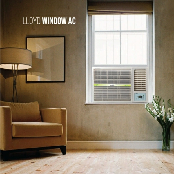 Lloyd 1.5 Ton 5 Star Window Inverter AC  - White