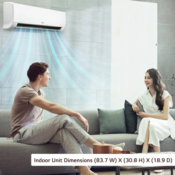 LG Super Convertible 5-in-1 Cooling 1 Ton 3 Star Split Dual Inverter