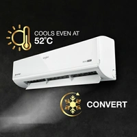 Whirlpool 4 in 1 Convertible Cooling 1 Ton 3 Star Split Inverter AC  - White