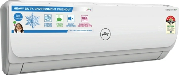 Godrej 1 Ton 5 Star Split Inverter AC  - White