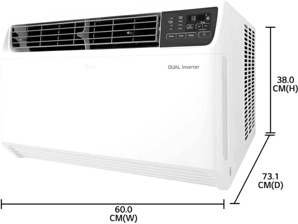 LG Convertible 4-in-1 Cooling 1 Ton 5 Star Window Dual Inverter 