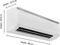 Daikin 1 Ton 3 Star Split AC with PM 2.5 Filter  - White