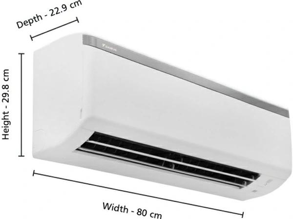 Daikin 1 Ton 3 Star Split AC with PM 2.5 Filter  - White